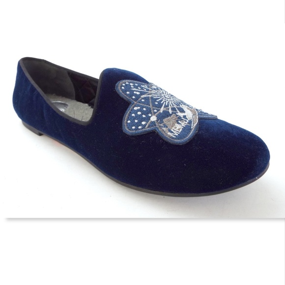 New MARC JACOBS Blue Space Smoking Slippers 39.5 - Picture 2 of 8